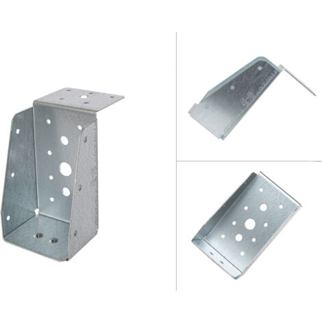 Sabot aile intérieure avec lèvre galvanisé pour poutres de 7 x 12