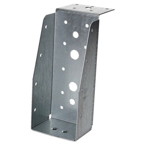 Sabot aile intérieure avec lèvre galvanisé pour poutres de 7,5 x