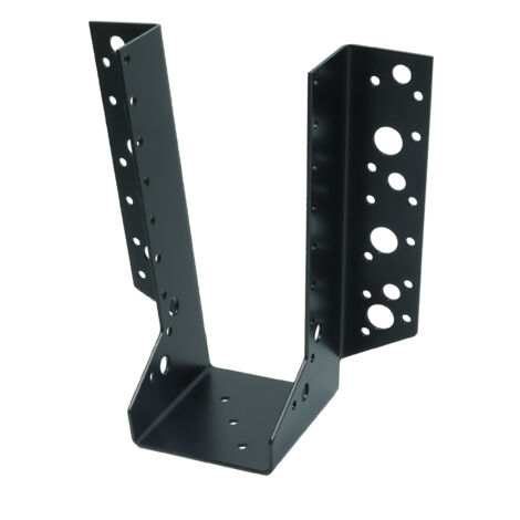 Sabot ailes extérieures Galvanisé noir pour poutres 7 x 22 - Par