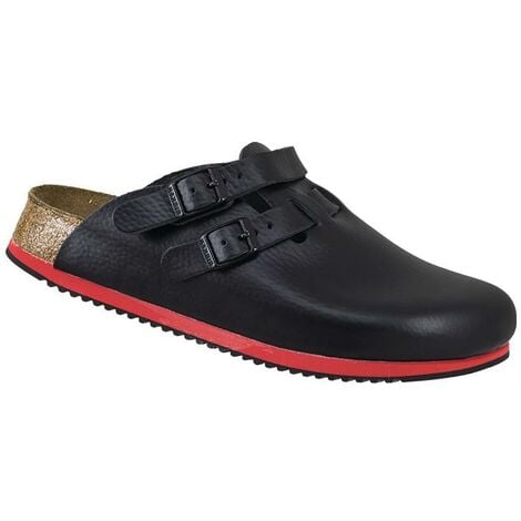 BIRKENSTOCK hommes taille 43 noir Leder SRA EN 20347