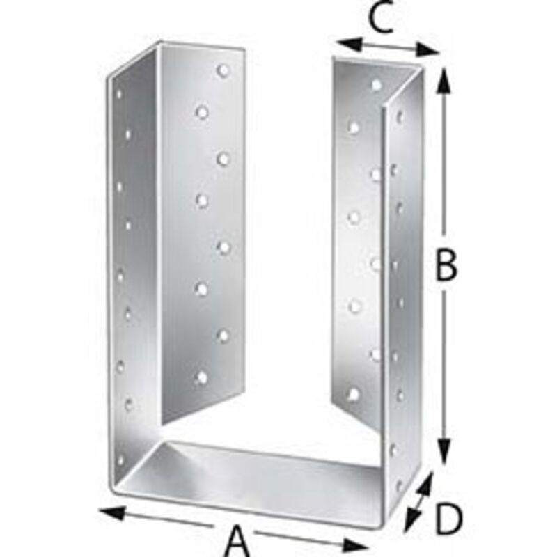 Sabot de charpente BSDI160/160 SST (Par 25)