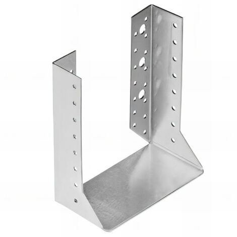 Fixtout – Sabot de charpente galvanisé – Dimensions Larg. 160 x Ht. 170 mm – Matériau DX51D + Z275 – Pour solivage en bois dur