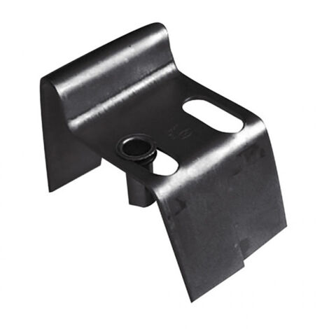 INDUSTRIELLE DE SEDAN Sabot de portail à sceller gâche réglable noir AFBAT