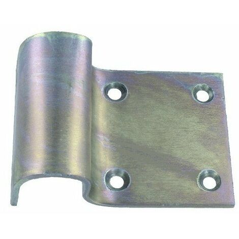 Sabot de portail à visser 130 x 90 x 48 mm – Pour béton armé – Installation rapide et sécurisée – Résistant aux intempéries – Tirard & Burgaud