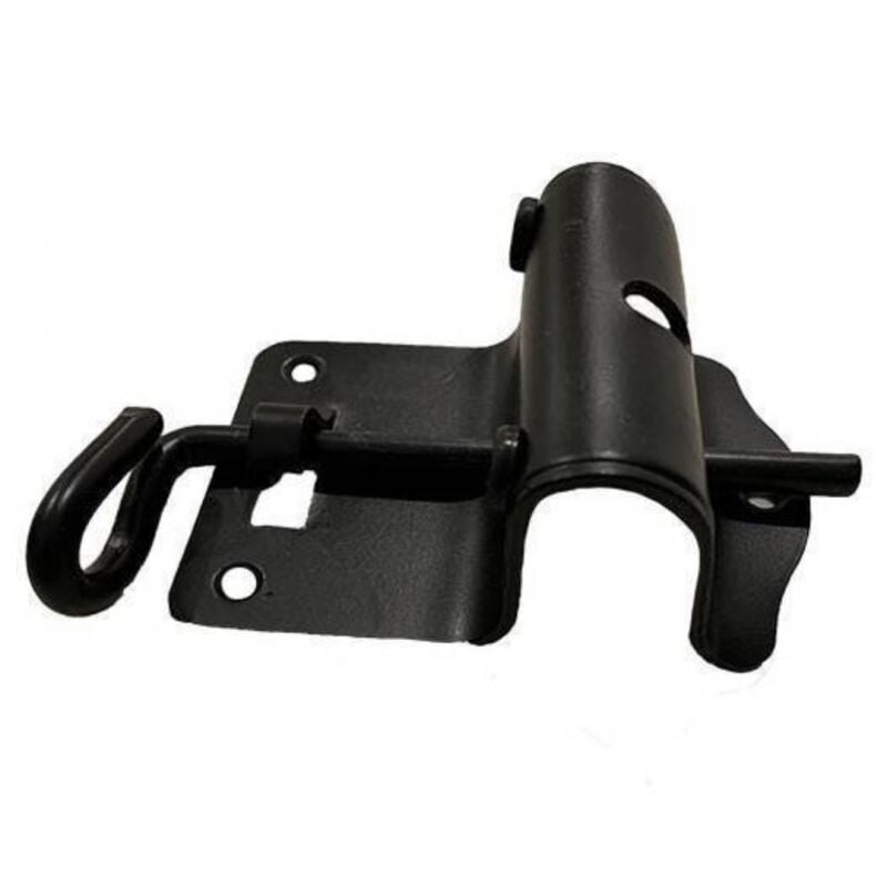 Secury-t - Sabot de portail à butée réglable epoxy noir 30 à 95mm 30 à 95mm