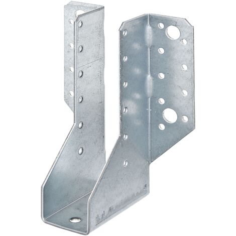 Sabot de poutre type A à ailes extérieures 34 x 143 mm – Acier galvanisé sendzimir – Marque Alberts