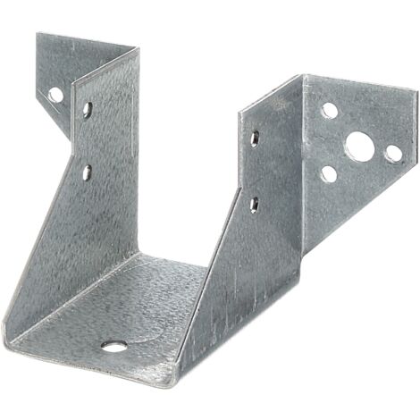 Sabot de poutre type A à ailes extérieures 50 x 68 mm – Acier galvanisé sendzimir – Marque Alberts