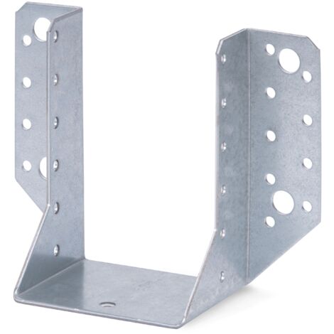 Sabot de poutre type A à ailes extérieures 80 x 120 mm – Acier galvanisé sendzimir – Marque Alberts