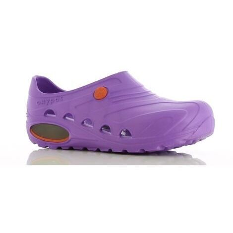 Sabot de travail ultralégère Oxypas Oxyva ESD SRC Mauve Clair 39-40