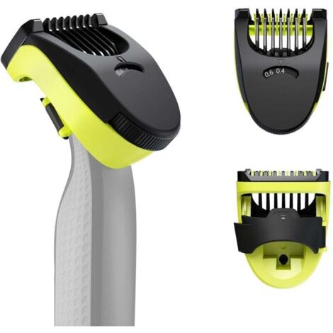 Sabot Réglable 14 en 1 Compatible avec QP2520 QP2530 QP2620 QP2630 Rasoir Lames, 14 Hauteurs de Coupe Comprises Entre 0,4 et 10 mm Peignes