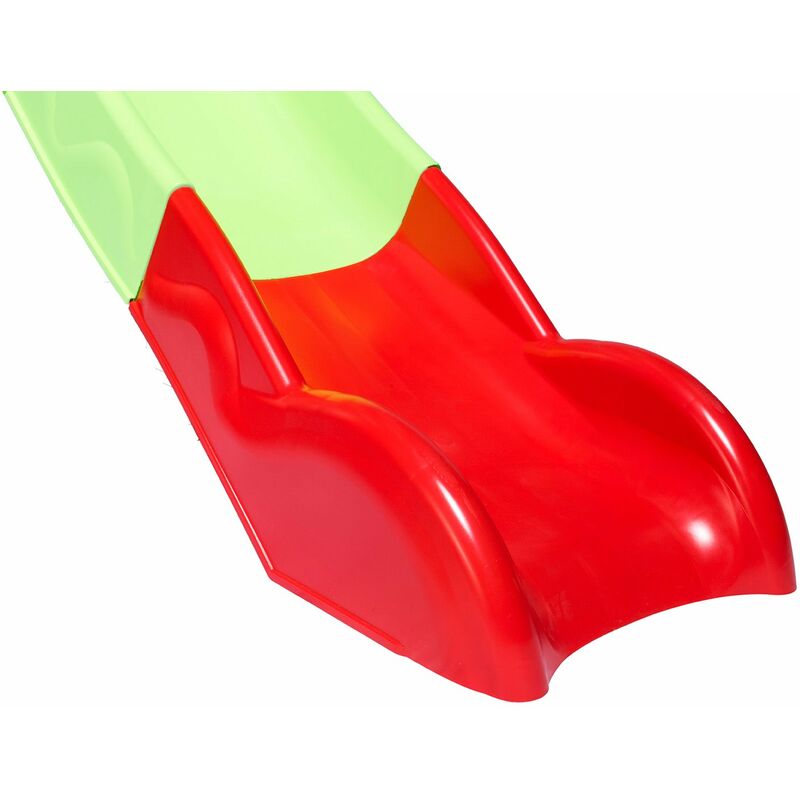 Trigano - Partie inférieure de glissière toboggan 2,63 m - Sabot rouge - Module de remplacement