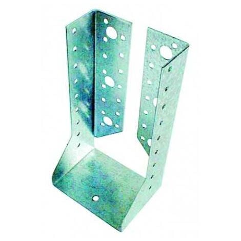 Sabot Universel de Solive pour Charpente à Ailes Intérieures 76x152 mm