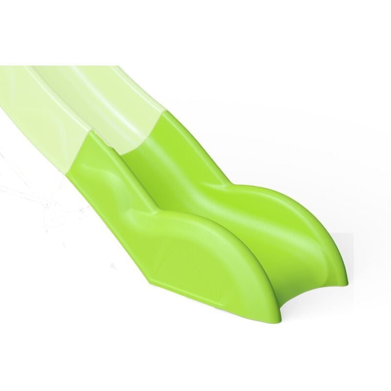 Trigano - Partie inférieure de glissière toboggan 2,63 m - Sabot vert clair - Module de remplacement