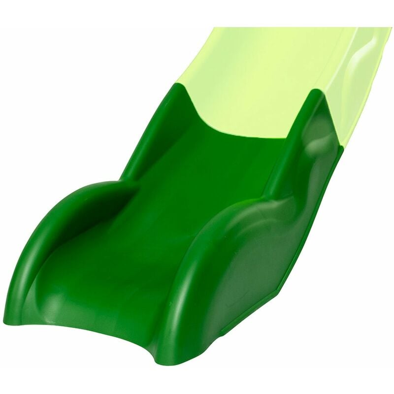 Trigano - Partie inférieure de glissière toboggan 2,63 m - Sabot vert foncé - Module de remplacement