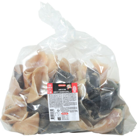 Sabots de veau 50 pièces friandises pour chien - zolux