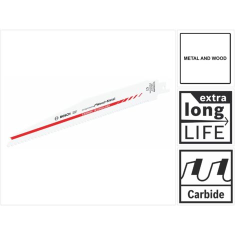 Sabre lame de scie Bosch S 1156 XHM 225 mm 1 unités