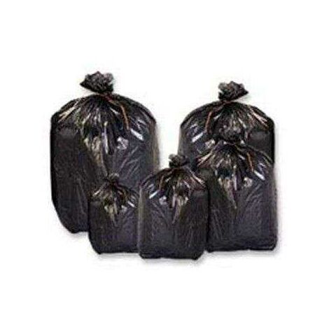 Sac 130l noir 70 microns le carton de 100 820x10150mm - PROMOSAC - Sac poubelle 130 à 160 litres