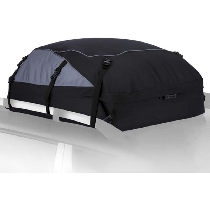 Sac à Bagages de Voiture Coffres de Toit de Voiture (792 litres) Sac de toit, Flexible avec 6 Sangles pour Installation dans des Voitures avec ou