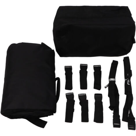 Sac à bagages sur le toit de la voiture, grande capacité, en tissu Oxford, résistant aux UV, étanche à la poussière, porte-bagages supérieur pour voyage
