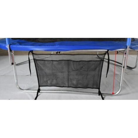 Sac à chaussures pour trampolines 90x45 cm noir