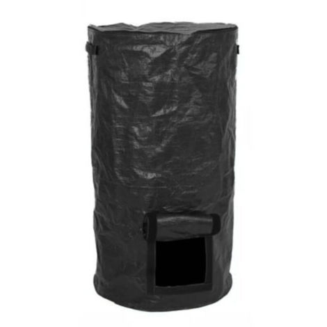 Sac à déchets-Sac de compost organique bacs à compost de jardin cuve de fermentation des déchets réutilisable 45 80 cm 34 gallons