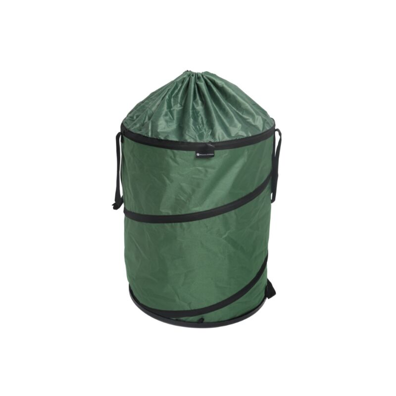 QEM - Sac à déchets vert Pop-up 172 litres refermable