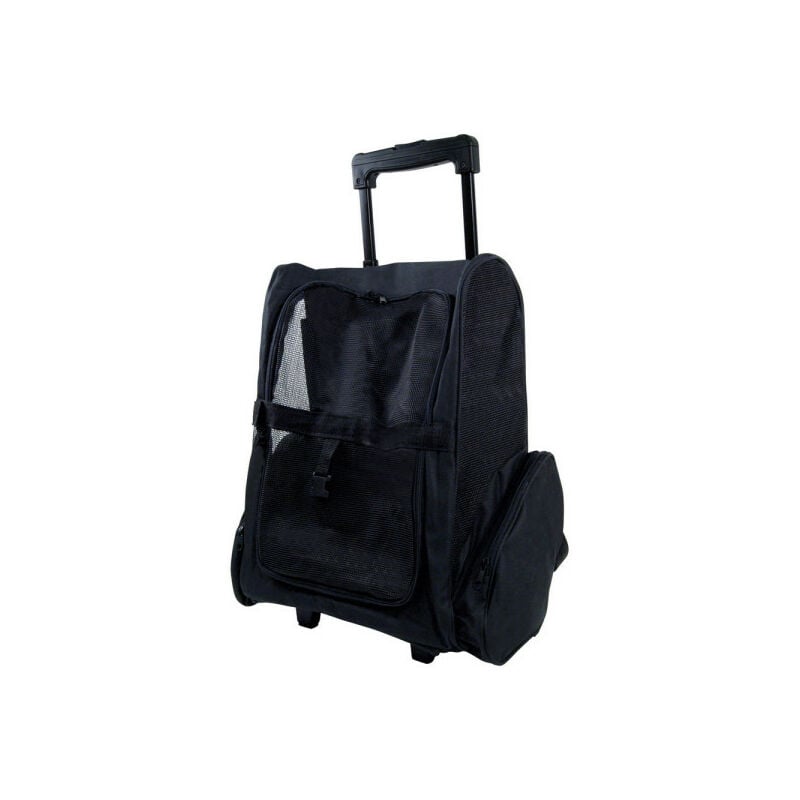 Gloria - Sac à dos à roulettes pour Macotas Trolley Trip Noir (36 x 30 x 49 cm)