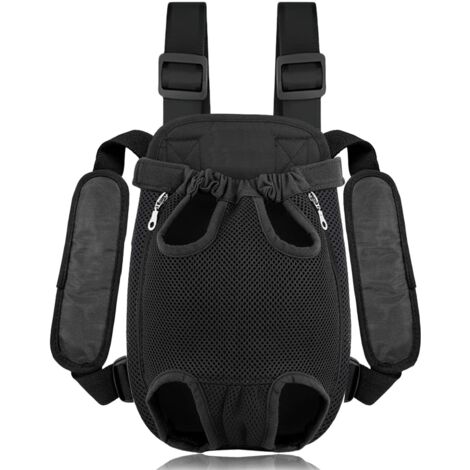 Sac à dos ajustable pour chien, sac de transport ventral, sac bandoulière pour chien et chat en randonnée