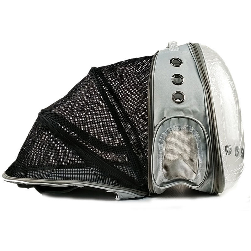 Sac à Dos Chat Chien.Sac Transport pour Chien Chat pour Petits Chats Chiens.Sac à Bulles pour Chat et Chien avec fenêtre Frontale Transparente et Dos