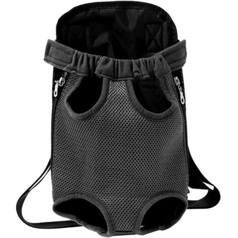 Sac à Dos Chat et Chien, Sangle à Dos pour Animal de Compagnie et Porte-Chien, Adapté aux Voyages, Randonnées et Camping Petits