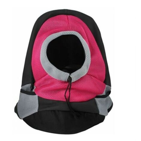 Sac à dos chat rose 37x13x26cm pour animaux de compagnie, portable pour voyage chien