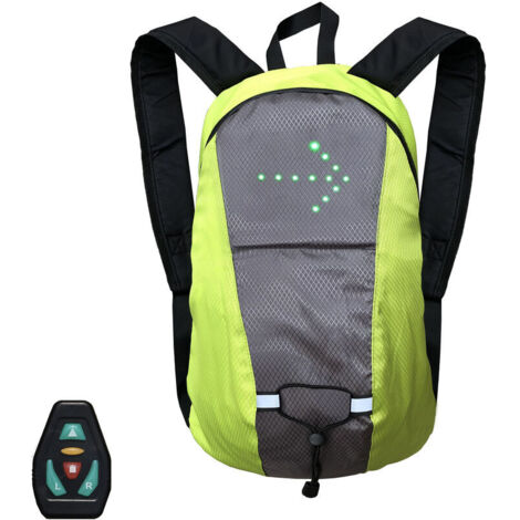 Sac à dos de cyclisme LED Flash sac à dos de cyclisme sac à dos de cyclisme étanche gilet réfléchissant de sécurité hommes femmes course de nuit cyclisme