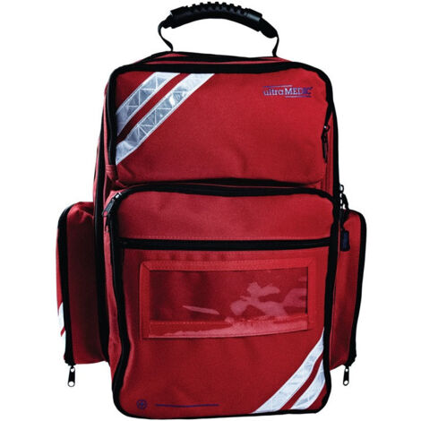 Sac à dos de sauvetage ultraRESCUE LIT L27xH45xP18 environ Cm rouge Premiers secours ULTRAMEDIC