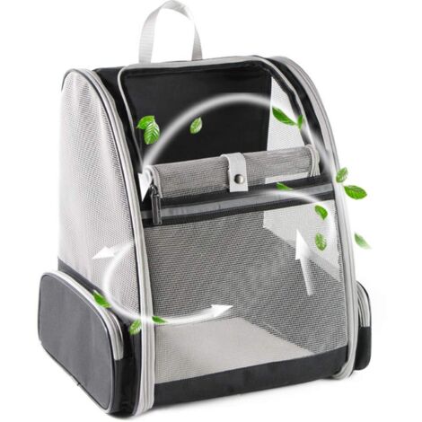 Sac à dos de transport innovant Innovative Traveler Bubble pour chats et chiens (noir)