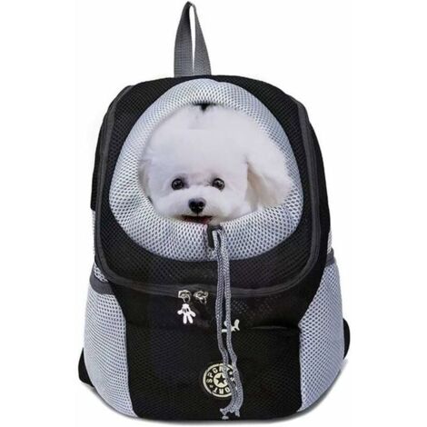 Sac à dos de transport pour animaux de compagnie pour petits chiens et chats jusqu'à 1 à 10 kg, sac de voyage mains libres pour