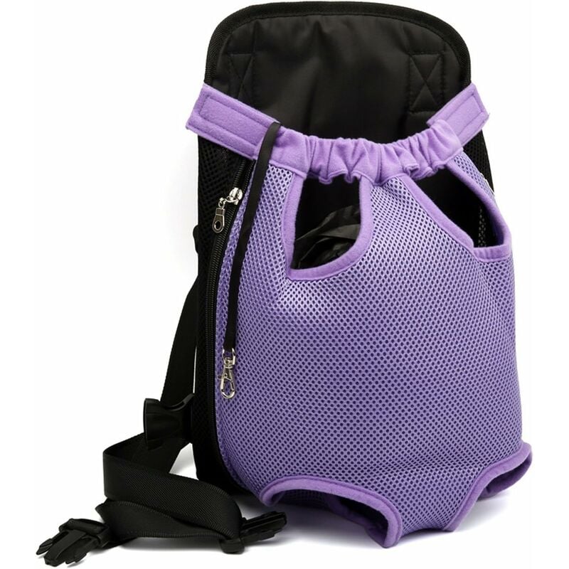 Sac à dos de transport pour chien (Violet (S))-Fei Yu