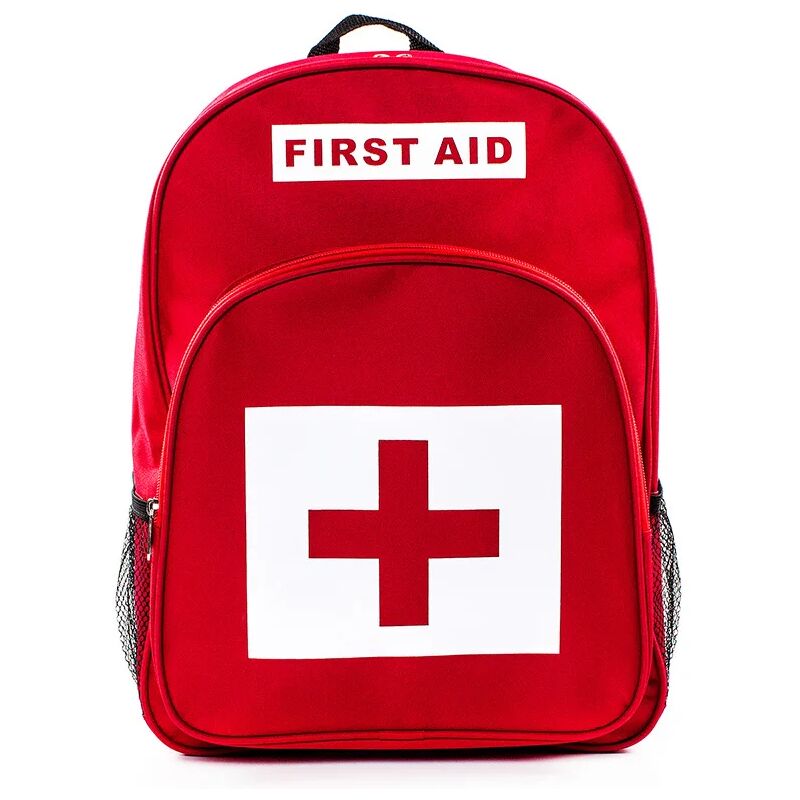 Sac à dos d'urgence pour activités en plein air - trousse de premiers secours - rangement tactique - croix rouge