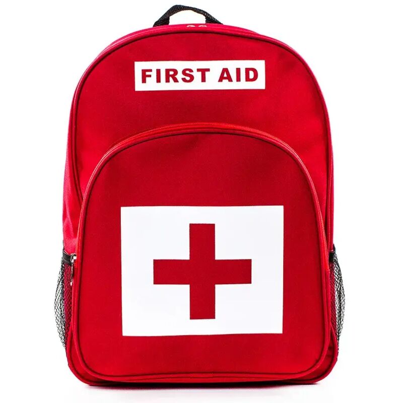 Sac à dos d'urgence pour activités en plein air - trousse de premiers secours - rangement tactique - croix rouge