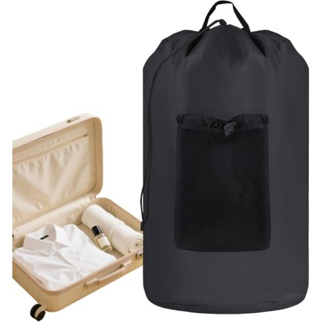 Sac à dos linge collège, cordon serrage, pour buanderie/hôtel/appartement/camping – usage polyvalent