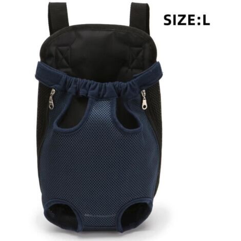 Sac à Dos - Non spécifié - Modèle non spécifié - Tissu élastique - Pour Petit Chien - Bleu Marine