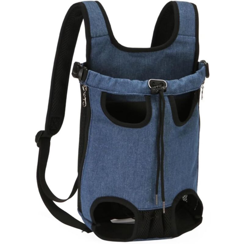 Cyslmuk - Sac à dos portable xxl pour chat et chien, adapté aux chiens de taille moyenne et grande, sac ventral pour chat, voyage et camping pour
