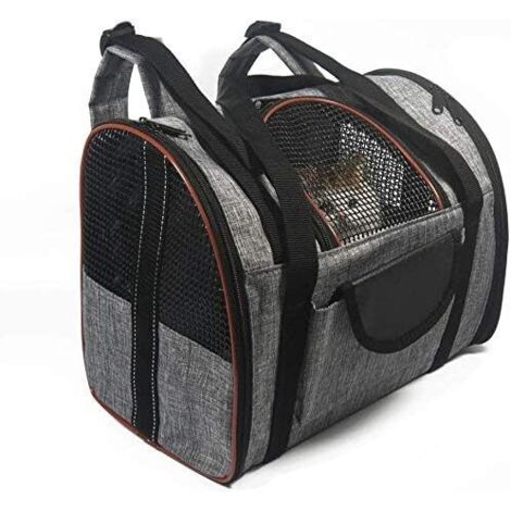 Sac à Dos pour Animaux de Compagnie, Sac à Dos pour Chien, Sac pour Chat Robuste avec Filet Respirant pour Chats, Petits Chiens et Chiots, Convient aux Animaux de Compagnie