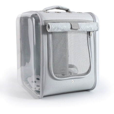 Sac à dos pour chat grande capacité, transparent et respirant, pour chatons et chats.