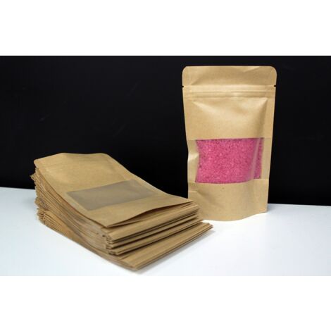 Sac à fenêtre kraft 10x16 cm- Vendu par 1