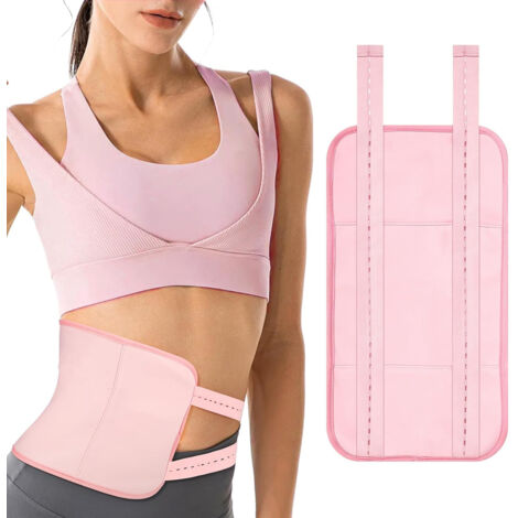 Sac à huile de ricin en coton biologique étanche, lavable et réutilisable, pour ceinture de soin abdominal et cervical.