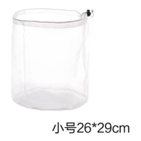 Sac à linge en maille pliable, soutien-gorge avec cordon de serrage, sous-vêtements, chaussettes, accessoires d&39entretien du linge, 3 tailles,White-S