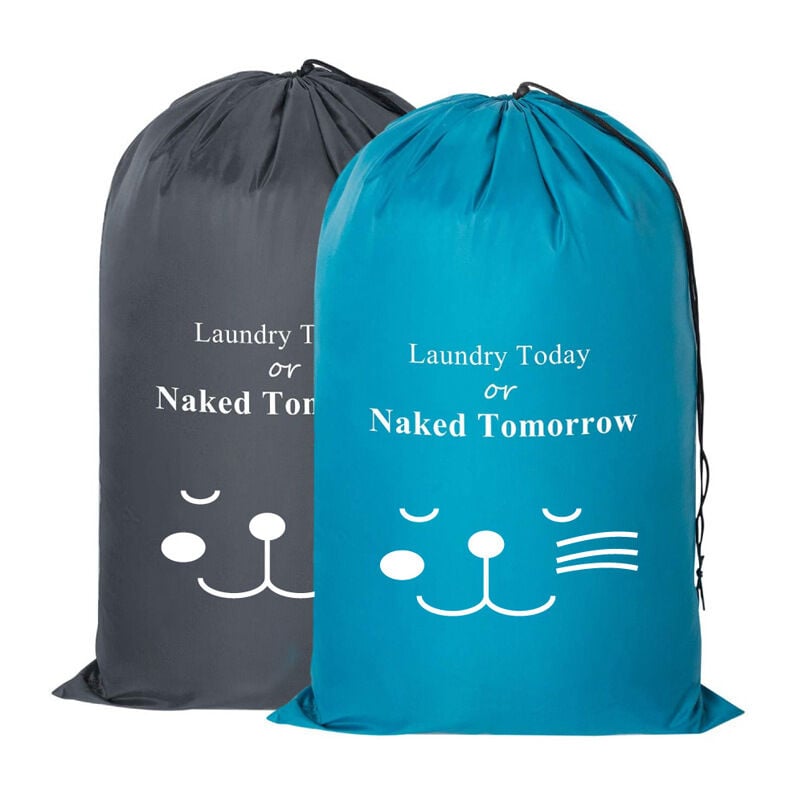 Fei Yu - Sac à linge Panier à linge de voyage Sac à linge Sac à linge Grand panier à linge pliable Sac de rangement Poubelle à linge pour voyage