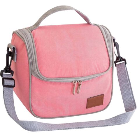 Sac à lunch à isolation thermique pour dames (rose)