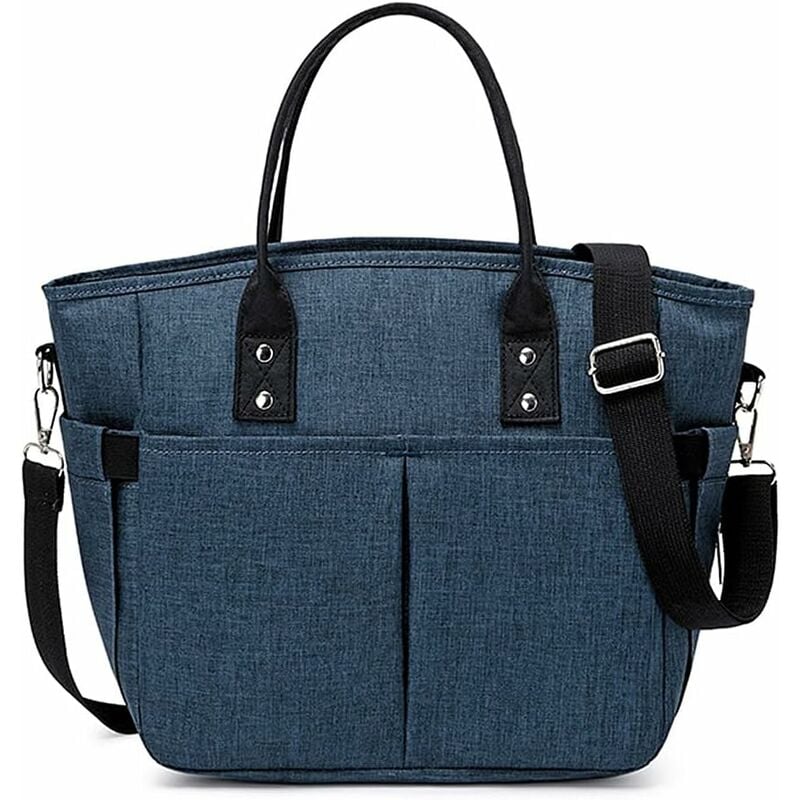 Fei Yu - Sac à lunch avec bandoulière Sac isotherme pour le travail École Pliable Zip étanche Sac isotherme Cool Box Sac thermique Sac de pique-nique