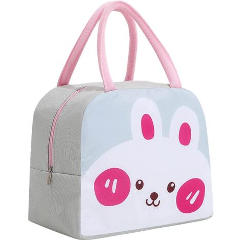 Sac à lunch Cartoon (gris),